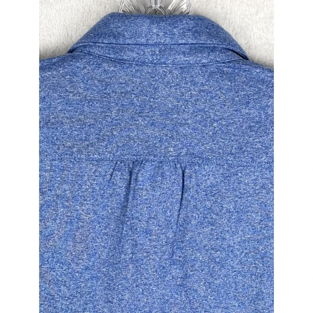 NWT NIKE Women's‎ Blue Dri-Fit Clarcor Golf Shirt Size M
